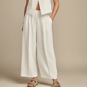 Cropped Poly Pant